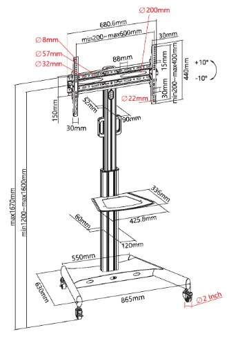 Titan SGB112 Mobility Stand - Image 3