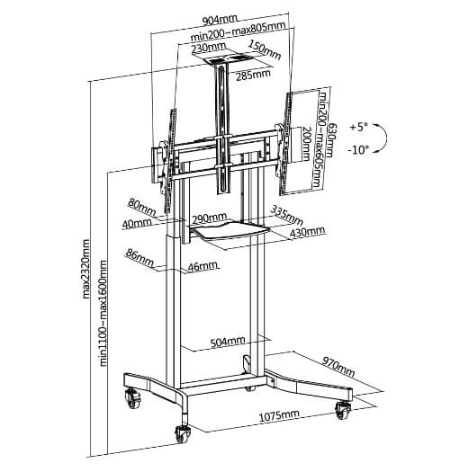 Titan SGB138 Mobility Stand - Image 3