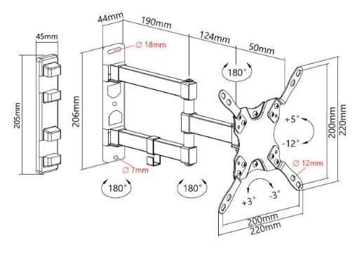 Titan SGB390 Monitor Mount Solutions 13"-27" - Image 3