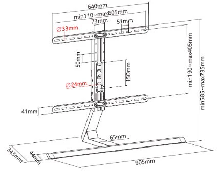 Titan SGB57 Accessories Solution 56"-75" - Image 3
