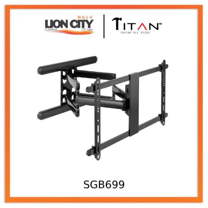 Titan SGB699 Premium Swivel Mount Bracket 37"-80"