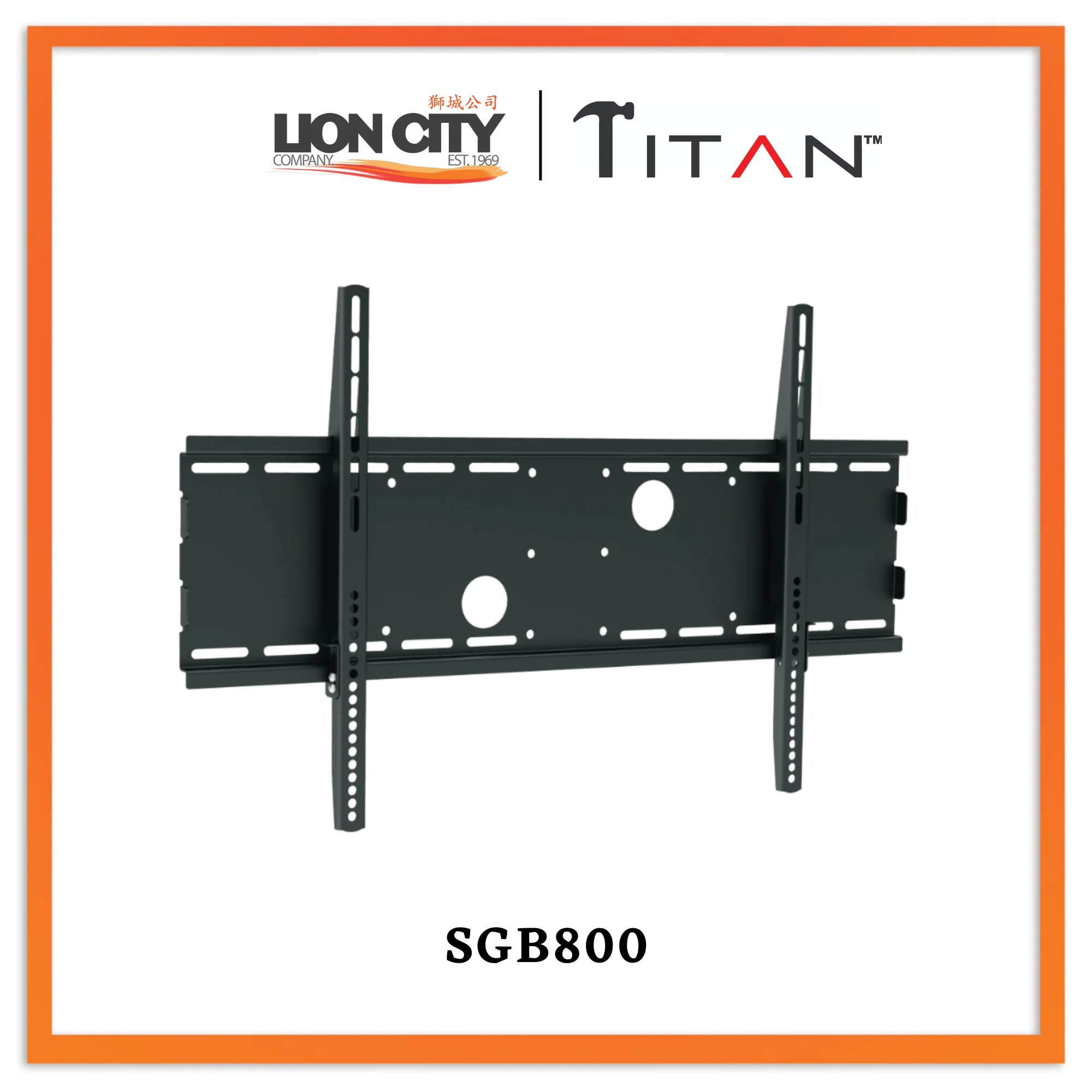 Titan SGB800A Fixed Bracket for 37'' - 88''