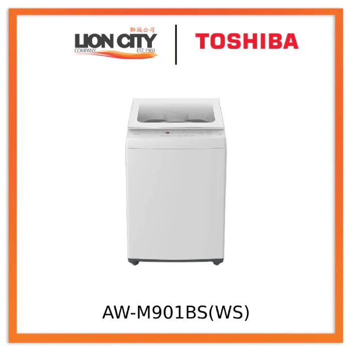 Toshiba AW-M801AS(WS)/AW-M901BS(WS) White 7kg / 8kg 4 Tick Top Load Washing Machine - Image 4