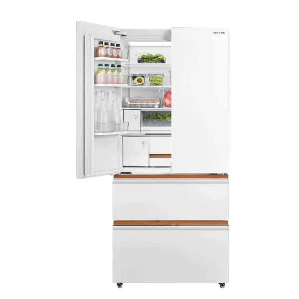 Toshiba GR-RF691WI-PGX(67) Japandi Series 524L French Door Refrigerator - White - Image 5