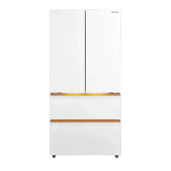 Toshiba GR-RF694WI-PGX(67) Japandi Series 526L Multi Door Refrigerator - White - Image 2