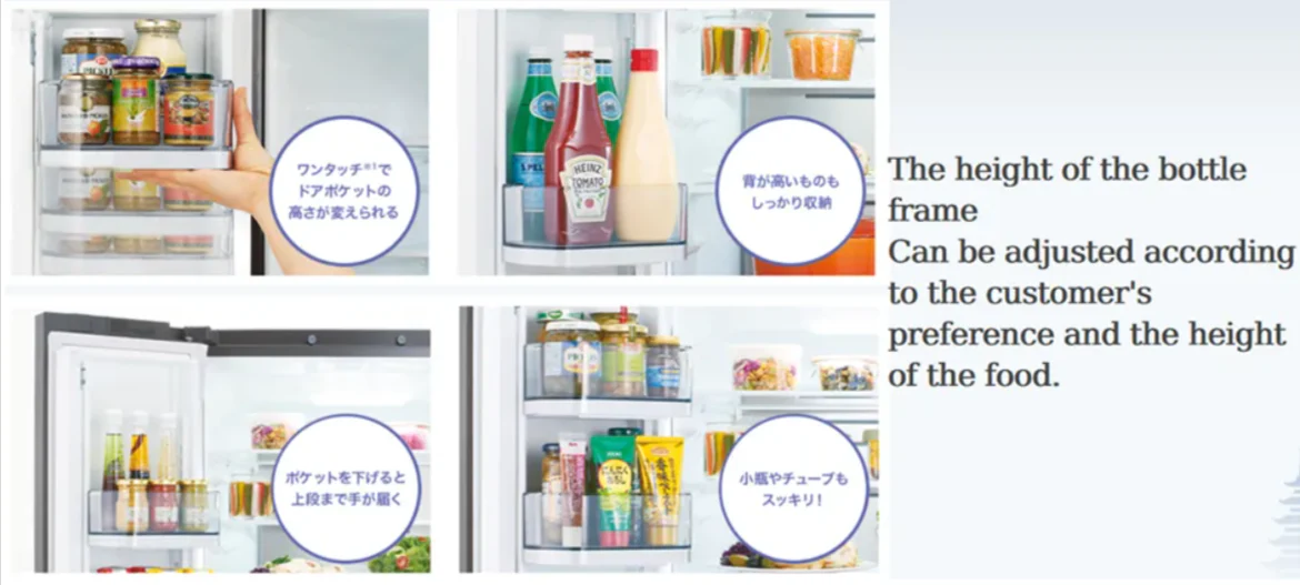 Toshiba GR-RM631WE-PGX(B1) 488L Multi-Door Fridge - Image 4