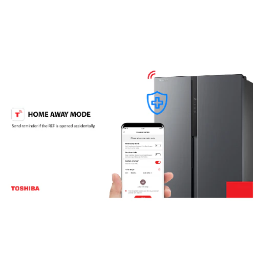 Toshiba GR-RS780WI-PMX(06) 601L Side By Side Fridge Refrigerator - Image 8