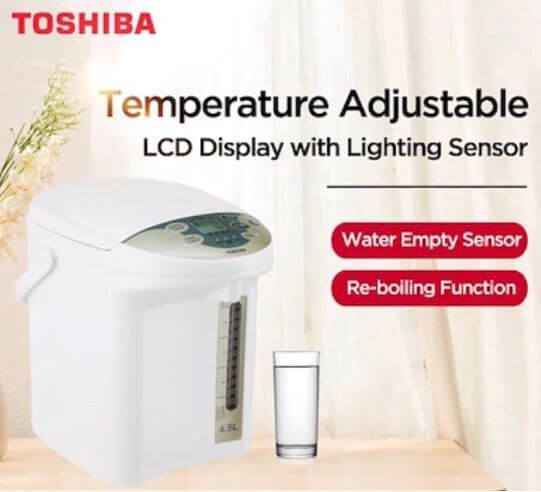 Toshiba PLK-30FLEIS 3.0L Electric Hot Pot - Image 3