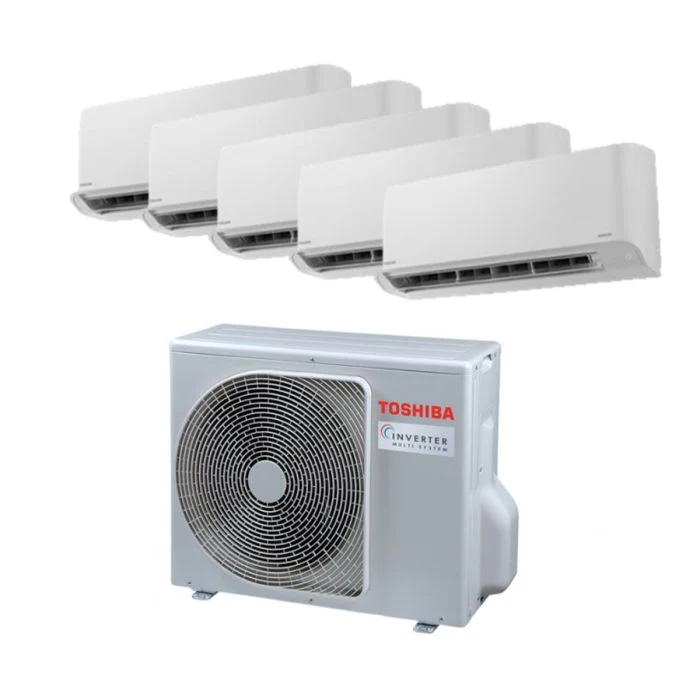 Toshiba System 5 Aircon 5 Ticks 3x10000 1x18000 1x26000 BTU