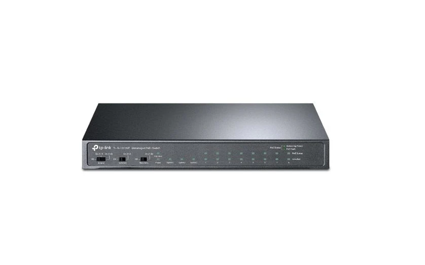 TP-Link 8-Port 10/100Mbps PoE+ Switch with 3 Gigabit Ports TL-SL1311MP