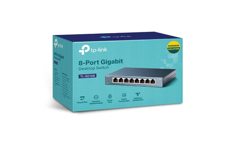 TP-Link 8-Port Gigabit Desktop Switch SG108 - Image 3
