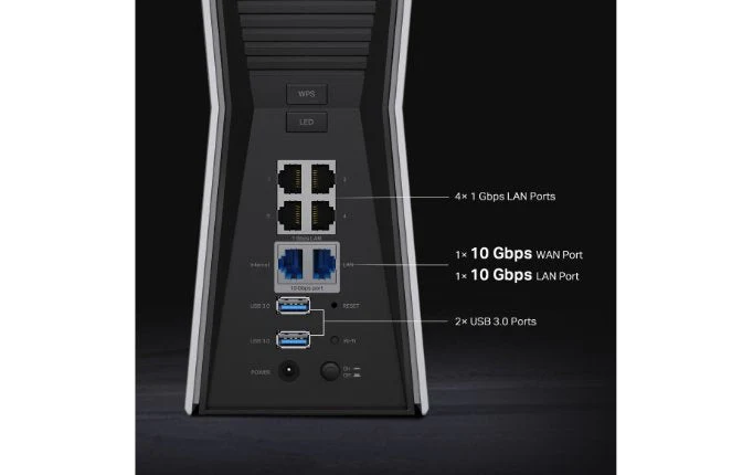 TP-Link Archer BE805 BE19000 Tri-Band Wi-Fi 7 Router - Image 3