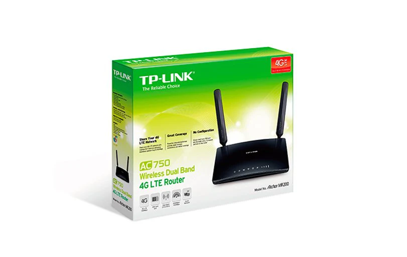 TP-Link Archer MR200 AC750 Wireless Dual Band 4G LTE Router - Image 4