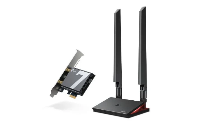 TP-Link Archer TBE550E BE9300 Tri-Band Wi-Fi 7 Bluetooth PCI Express Adapter