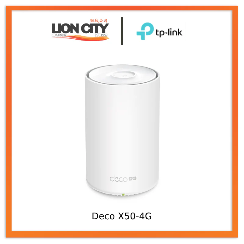 TP-Link Deco X50-4G AX3000 Whole Home Mesh WiFi 6 (1-Pack)