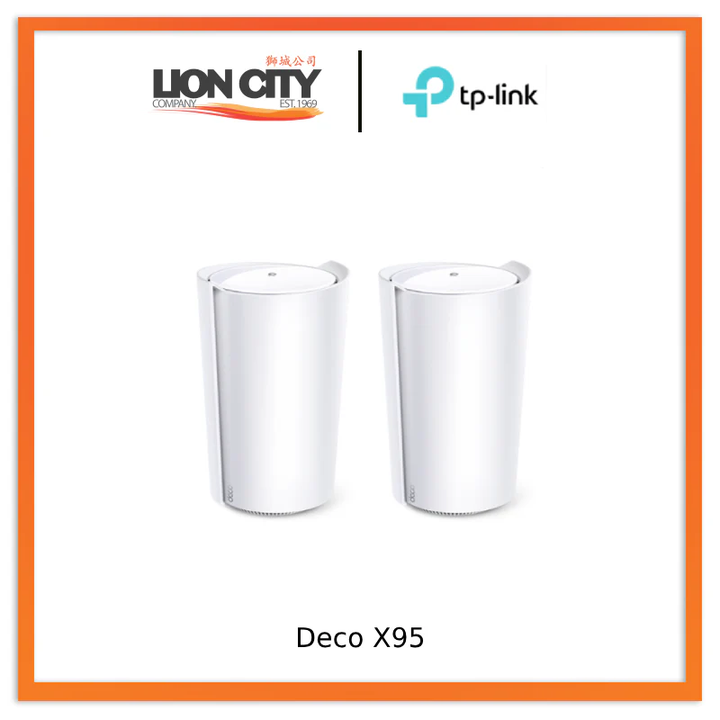 TP-Link Deco X95 AX7800 Tri-Band Mesh WiFi 6 System (2-pack)
