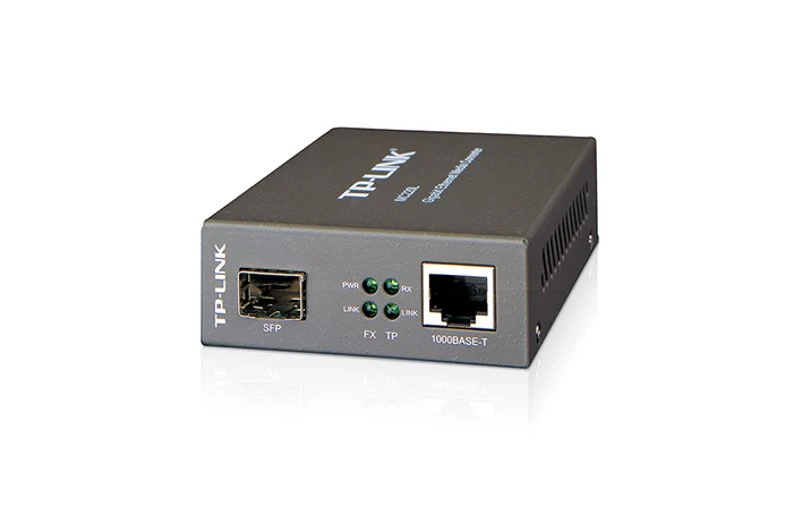 TP-Link MC220L Gigabit SFP Media Converter Hot-Swappable