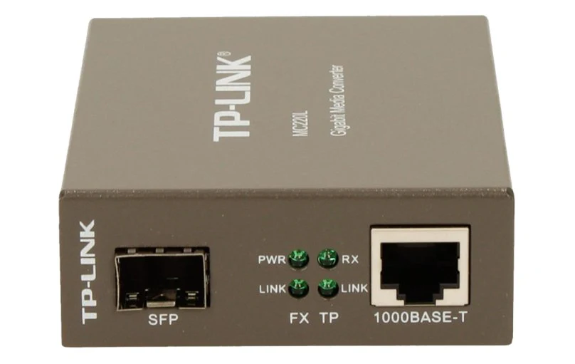 TP-Link MC220L Gigabit SFP Media Converter Hot-Swappable - Image 3