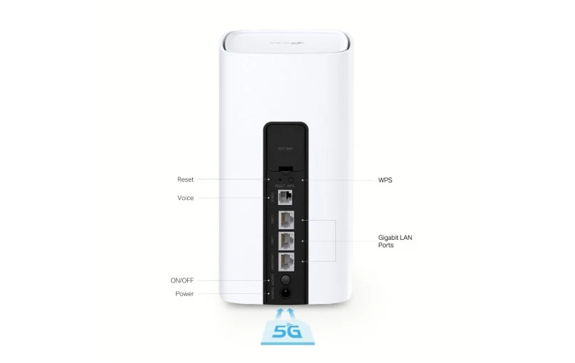 TP-Link NX510v 5G AX3000 Wi-Fi 6 VoLTE/CSFB Telephony Router - Image 3