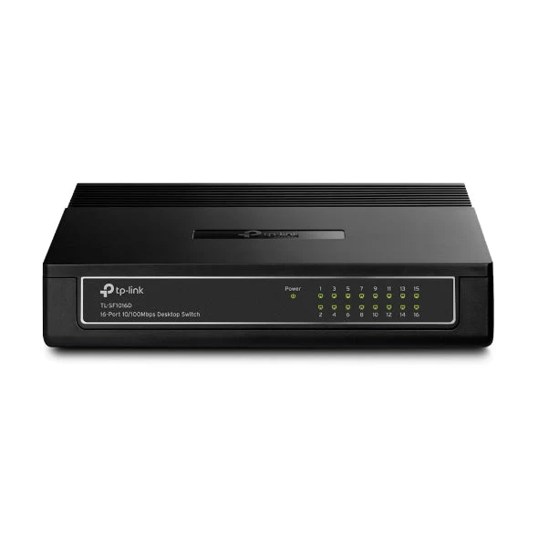 TP-Link Omada 16-Port 10/100 Mbps Desktop Switch TL-SF1016D