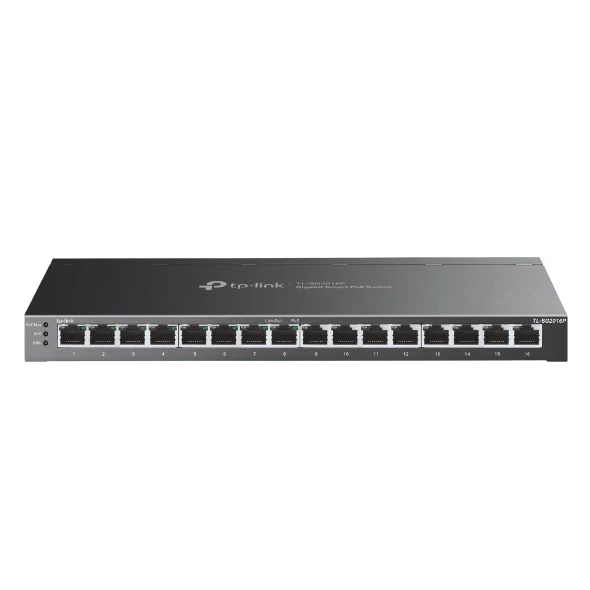 TP-Link Omada 16-Port Gigabit Smart Switch with 8-Port PoE+ TL-SG2016P