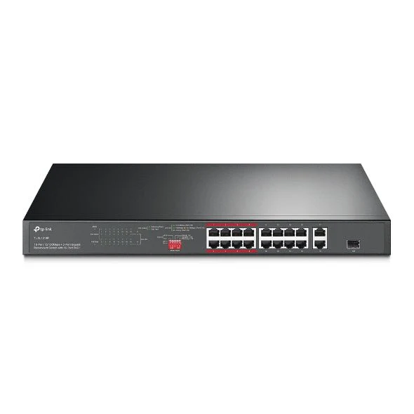 TP-Link Omada 16FE+2GE Rackmount PoE+ Switch TL-SL1218P