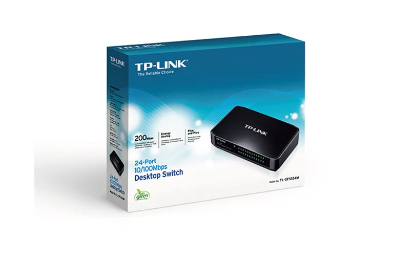 TP-Link Omada 24-Port 10/100Mbps Desktop Switch - Image 3