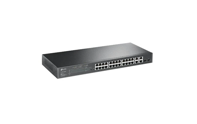 TP-Link Omada 24FE+4GE Smart PoE+ Switch 24-Port PoE+ - Image 2