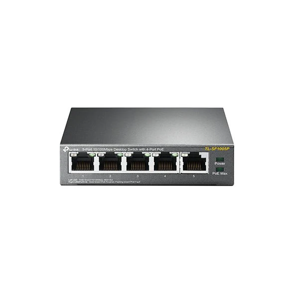TP-Link Omada 5-Port 10/100Mbps PoE+ Switch