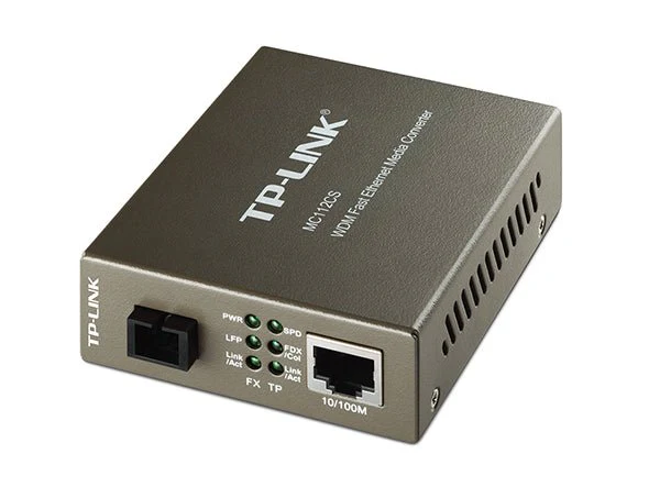TP-Link Omada MC112CS 100Mbps SC WDM Bi-Di Fiber Converter