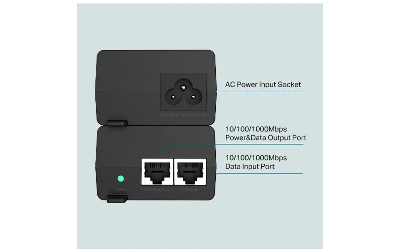 TP-Link Omada PoE+ Injector 30W POE160S - Image 3