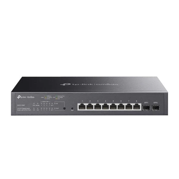 TP-Link Omada SG2210MP 10-Port PoE+ Gigabit Smart Switch 2 SFP