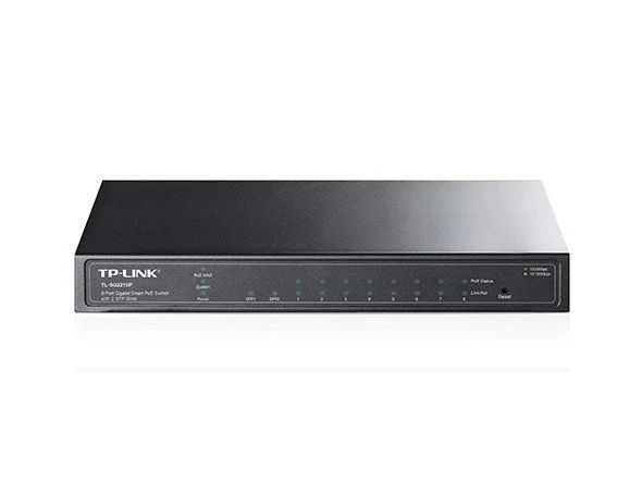 TP-Link Omada TL-SG2210P 8-Port Gigabit Smart PoE Switch with 2 SFP Slots