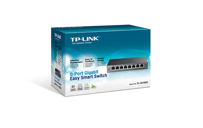 TP-Link SG108E 8-Port Gigabit Easy Smart Switch - Image 5