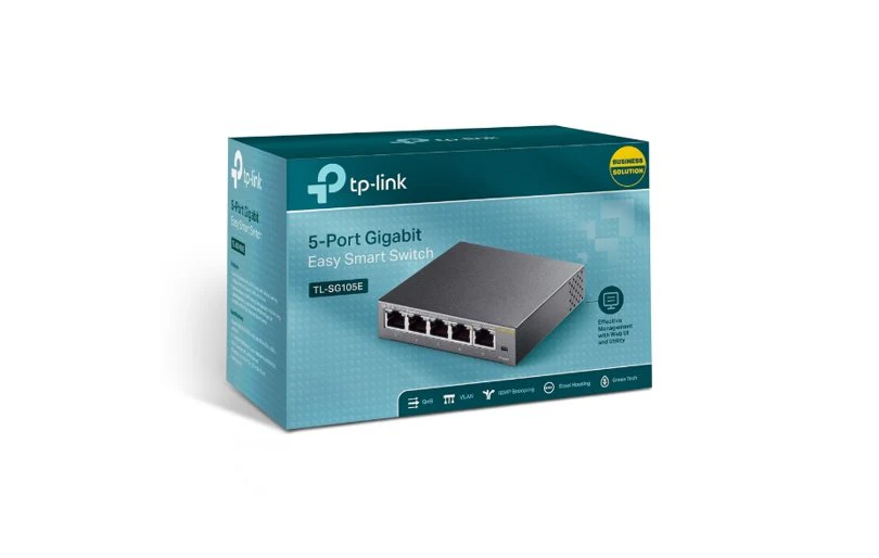 TP-Link SOHO 5-Port Gigabit Easy Smart Switch SG105E - Image 5
