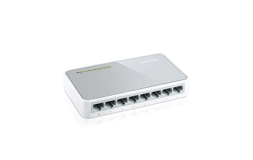 TP-Link SOHO 8-Port 10/100Mbps Mini Desktop Switch SF1008D - Image 4