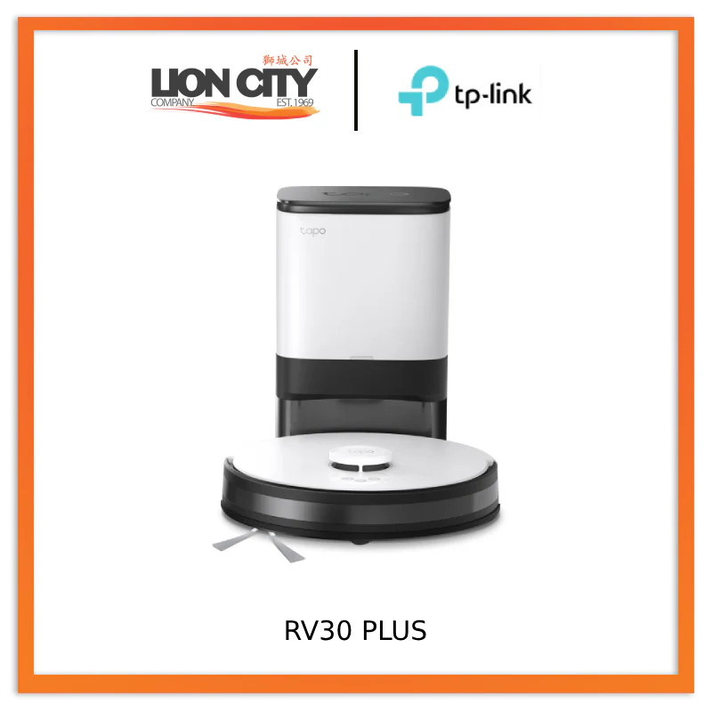 TP-Link T apo RV30 PLUS Robot Vacuum Cleaner & Auto-Empty Dock