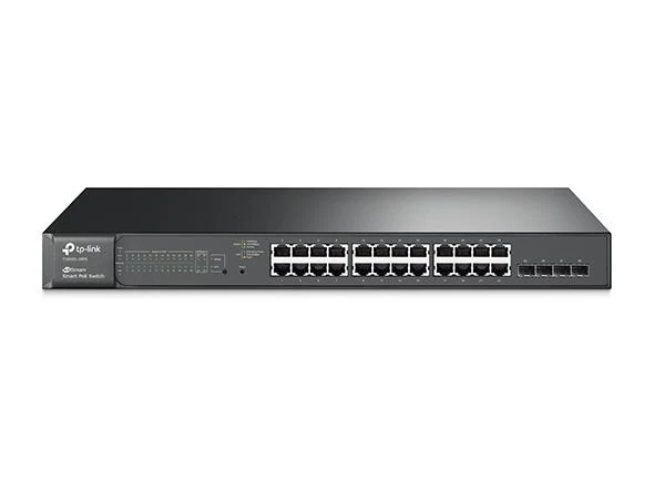 Tp-Link T1600G-28PS JetStream 24-Port Gigabit Smart PoE+ Switch with 4 SFP Slots