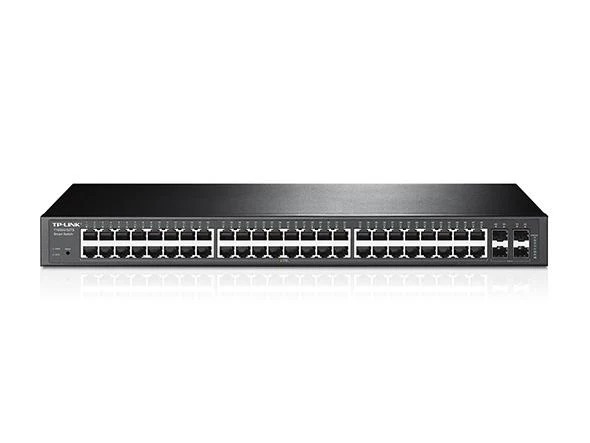 TP-Link T1600G-52TS(TL-SG2452) JetStream 48-Port Gigabit Smart Switch with 4 SFP Slots