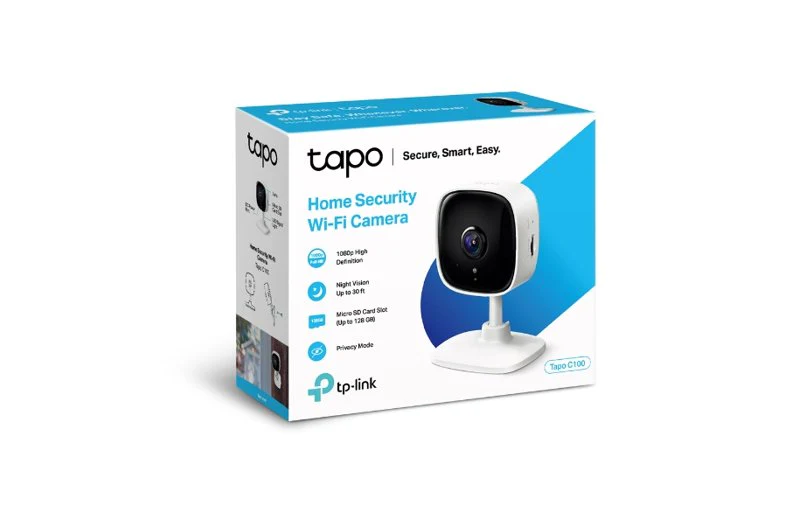 TP-Link Tapo C100 Home Security Wi-Fi Camera 1080p - Image 5