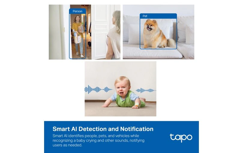 TP-Link Tapo C125 AI Home Security Wi-Fi Camera 1080p - Image 5