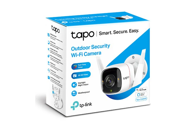 TP-Link Tapo C320WS 2K QHD Outdoor Pan/Tilt Wi-Fi Security Camera - Image 4