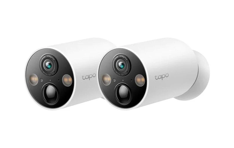TP-Link Tapo C425 Smart Wire-Free Security Camera IP66 2-Pack