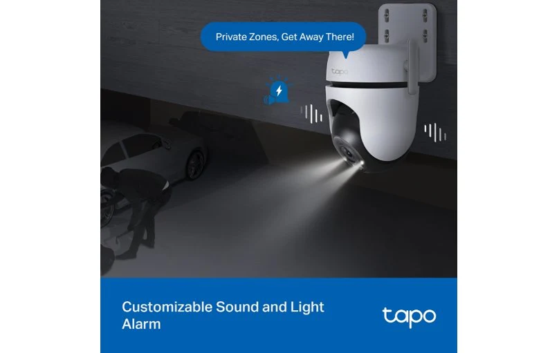TP-Link Tapo C520WS 2K QHD Outdoor Pan/Tilt Wi-Fi Security Camera - Image 5