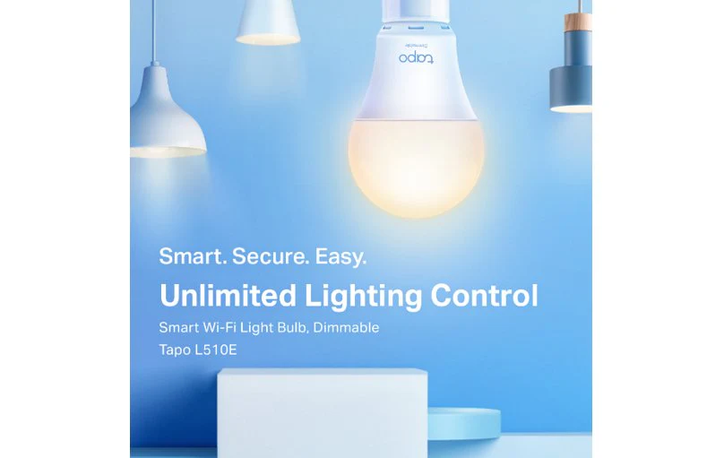 TP-Link Tapo L510E Dimmable Smart LED Light Bulb 4-Pack 4897098681220 - Image 2