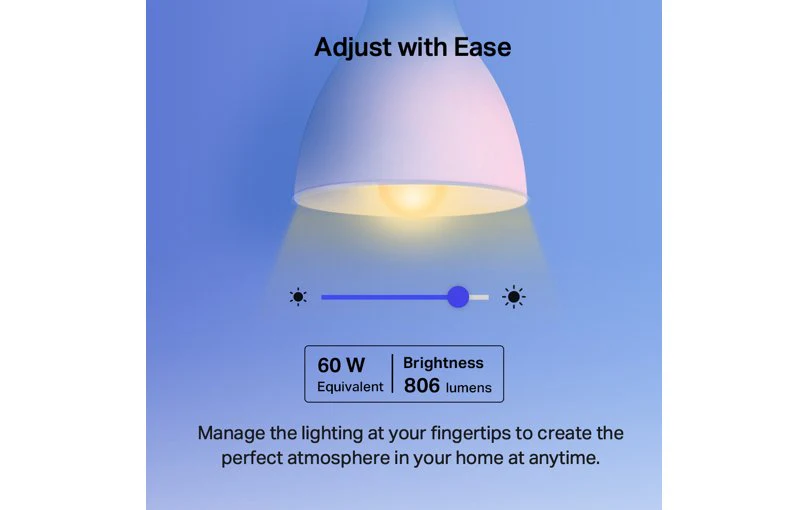 TP-Link Tapo L530E Smart Wi-Fi Light Bulb Multicolor 4-Pack - Image 3
