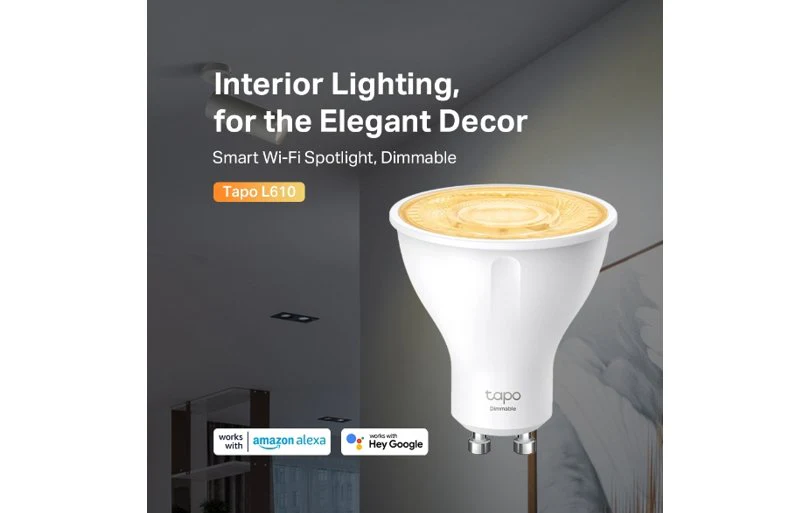 TP-Link Tapo L610 Smart Wi-Fi Spotlight Dimmable 4-Pack - Image 2