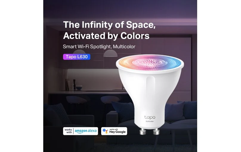 TP-Link Tapo L630 Smart Wi-Fi Spotlight Multicolor Dimmable 4-Pack - Image 2