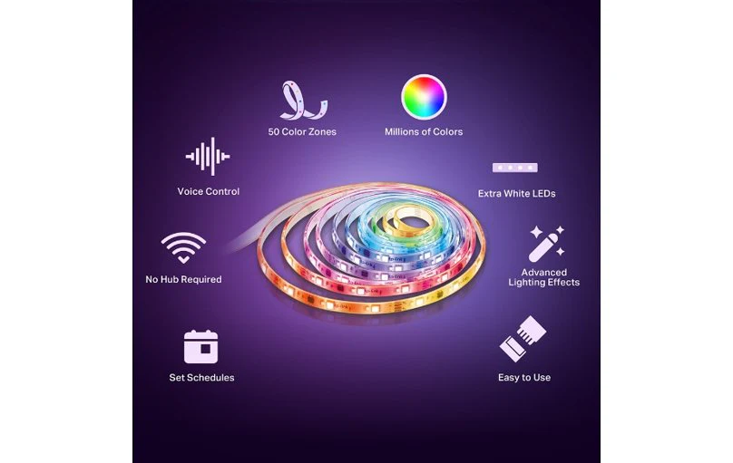 TP-Link Tapo L930-5 5m Smart Wi-Fi Multicolor LED Light Strip - Image 5