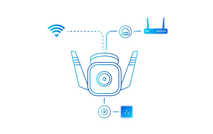 TP-Link Tapo Outdoor Security Wi-Fi Camera 3MP C310 - Image 3